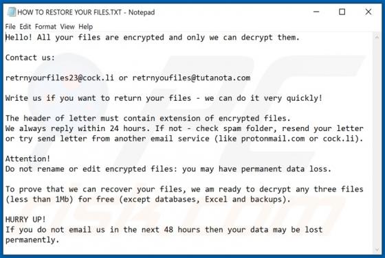 Hhmgzyl Ransomware