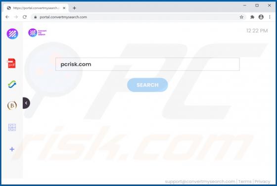 ConvertMySearch Browser Hijacker