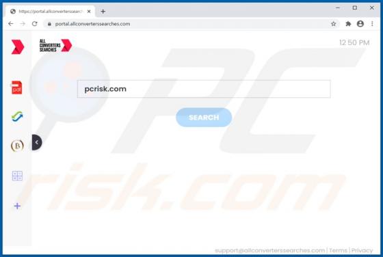AllConvertersSearches Browser Hijacker
