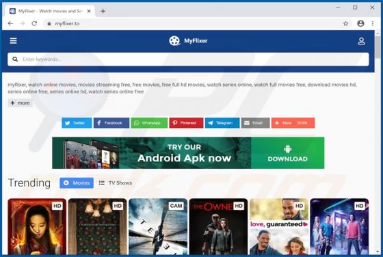 Myflixer.to Ads
