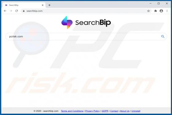 SearchBip Browser Hijacker