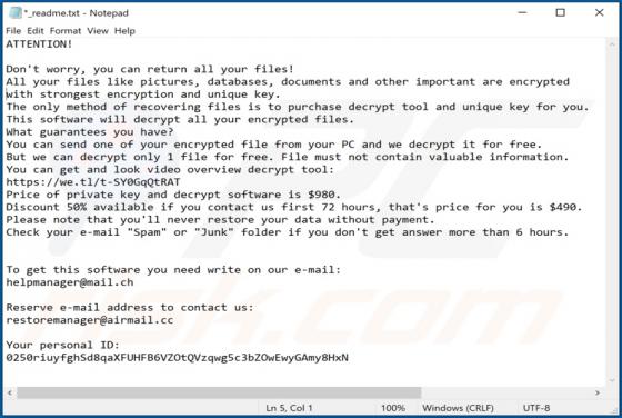 Ogdo Ransomware