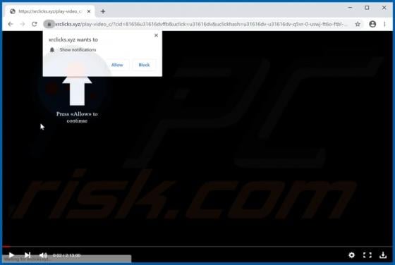 Xrclicks.xyz Ads