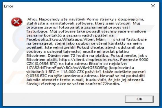 Zasifrovano Zaplat Ransomware