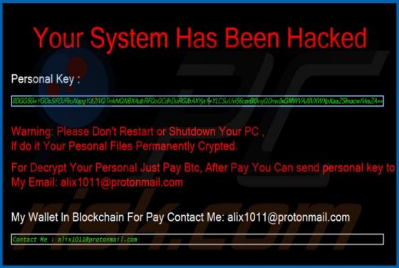 Alix1011RVA Ransomware