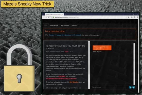 Maze’s Sneaky New Trick