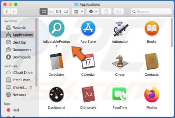 AdjustableProduct Adware (Mac)