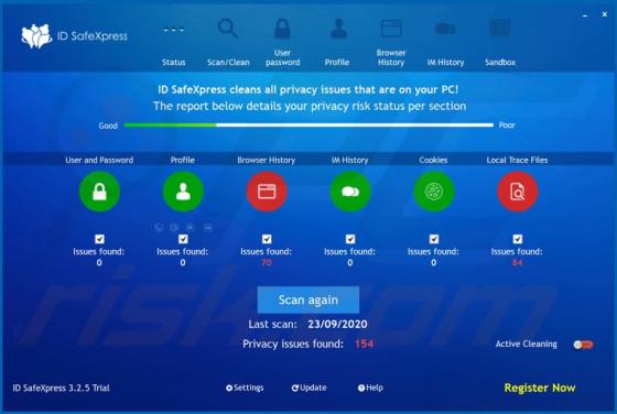 ID SafeXpress Unwanted Application