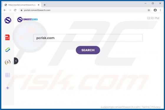ConvertItSearch Browser Hijacker