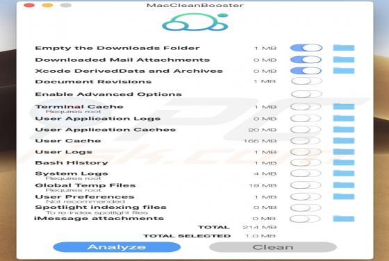 MacCleanBooster Unwanted Application (Mac)