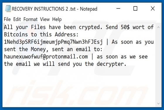 ExecutorV3 Ransomware