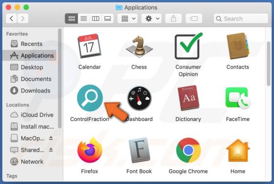 ControlFraction Adware (Mac)