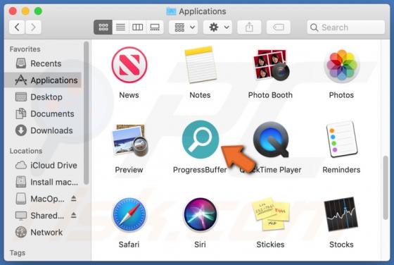 ProgressBuffer Adware (Mac)
