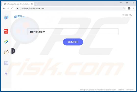 SearchRadioStation Browser Hijacker