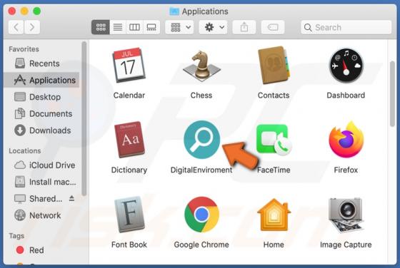 DigitalEnviroment Adware (Mac)