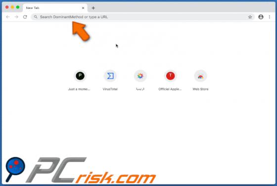 Search.dominantmethod.com Redirect (Mac)