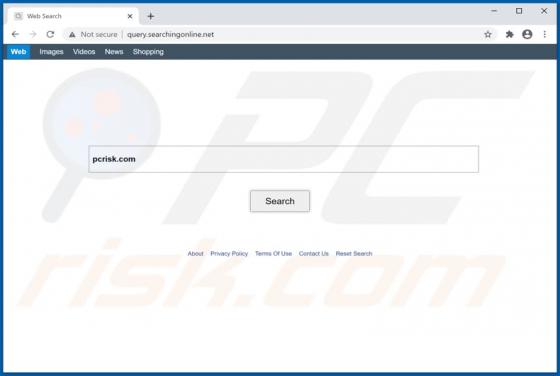 Search Online Browser Hijacker