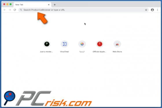 Search.productivebrowser.com Redirect (Mac)