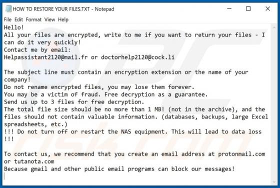 Clhmotjdxp Ransomware