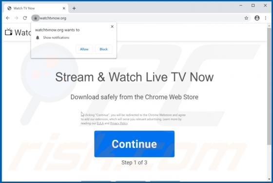Watchtvnow.org Ads