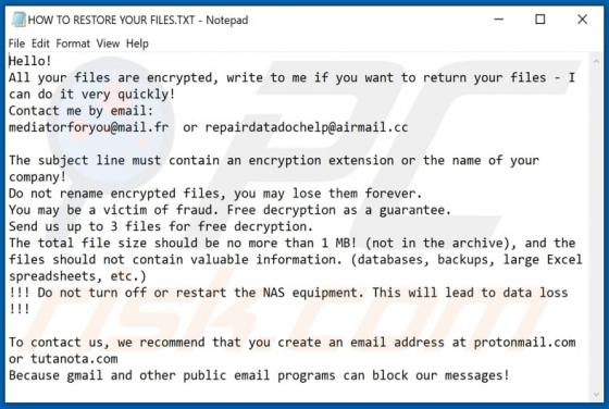 Gyxtkrpb Ransomware