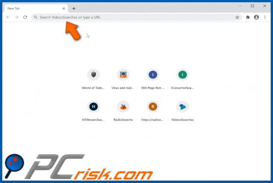 VideosSearches Browser Hijacker