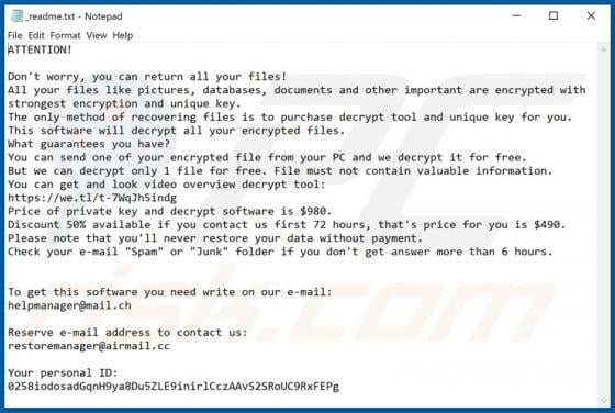 Efji Ransomware