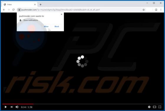 Pushmoder.com Ads