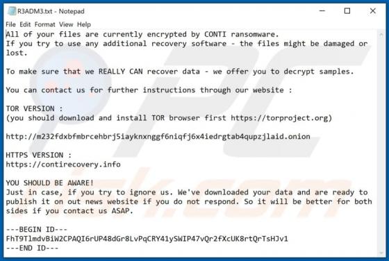 XNMMP Ransomware