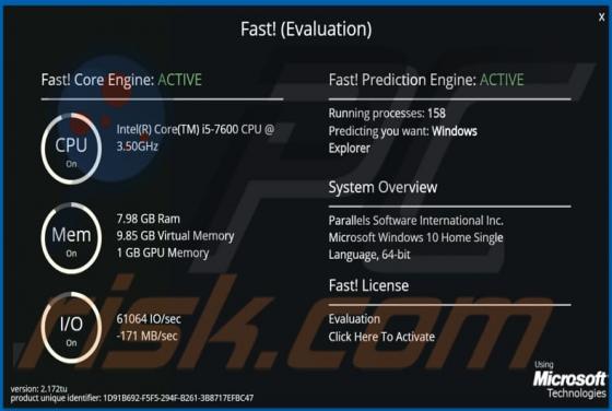 Fast! Unwanted Application