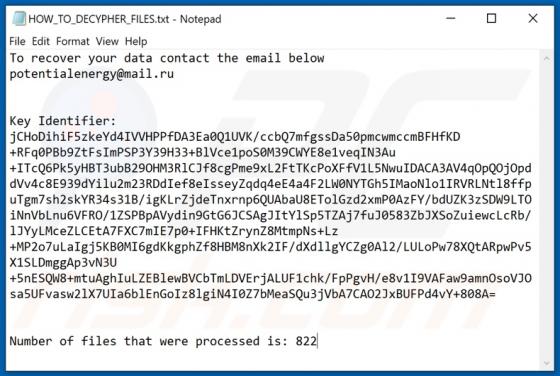 Energy Ransomware