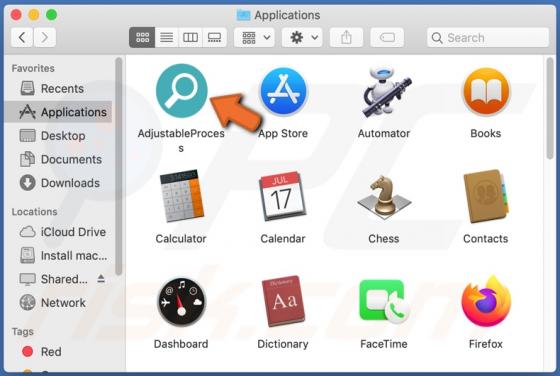 AdjustableProcess Adware (Mac)