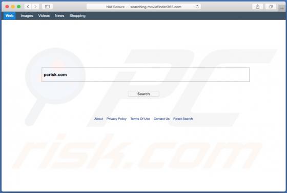 MovieFinder365 Browser Hijacker (Mac)