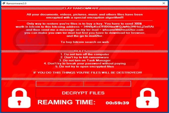 Clay Ransomware