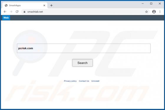 Smashtab Browser Hijacker
