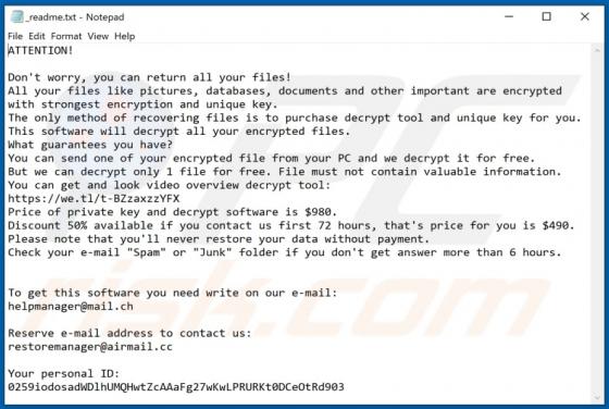 Iiss Ransomware