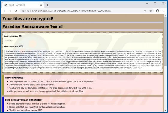 Xdddd Ransomware