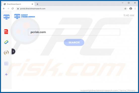 DirectStreamSearch Browser Hijacker