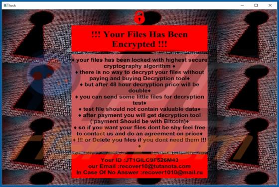 Lalaland Ransomware