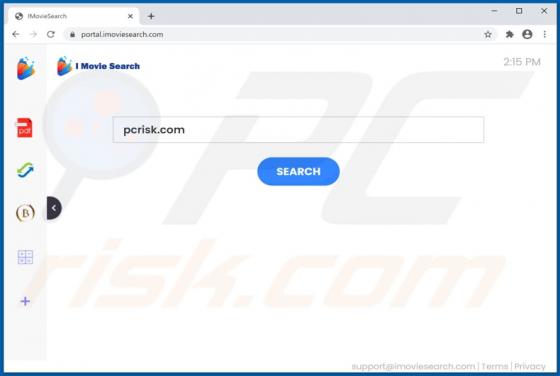 IMovieSearch Browser Hijacker