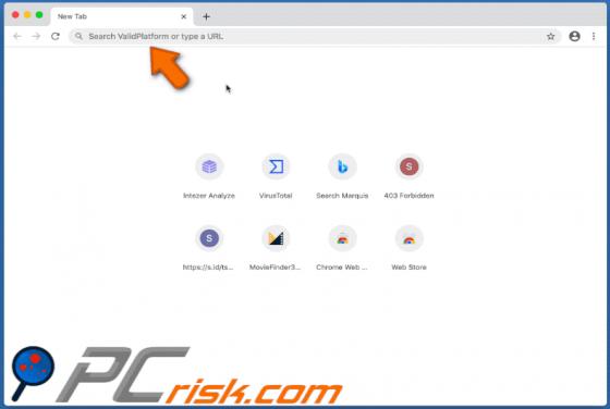Search.validplatform.com Redirect (Mac)