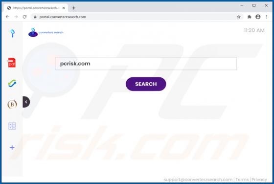 Converterz-Search Browser Hijacker