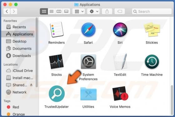 TrustedUpdater Adware (Mac)