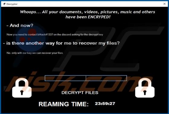 Bl4ack Ransomware