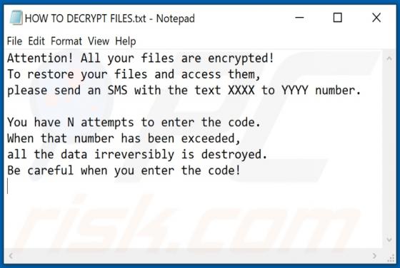Ssghl Ransomware