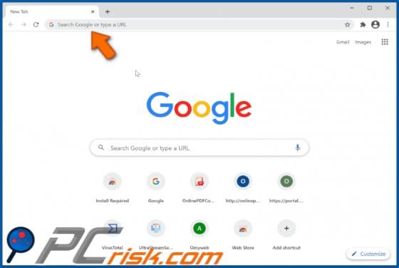Omyweb Browser Hijacker