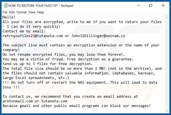 Nsemad Ransomware