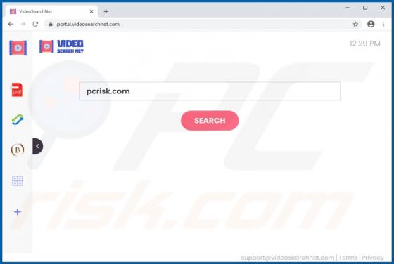 VideoSearchNet Browser Hijacker