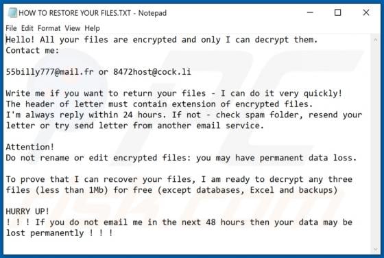 Fybtwagknr Ransomware