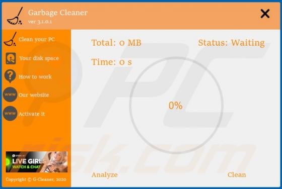 Garbage Cleaner Unwanted Application